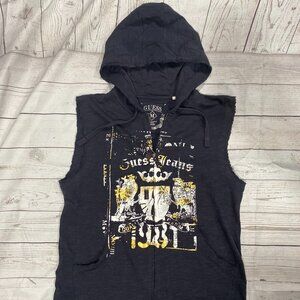 Guess Vest with hoodie